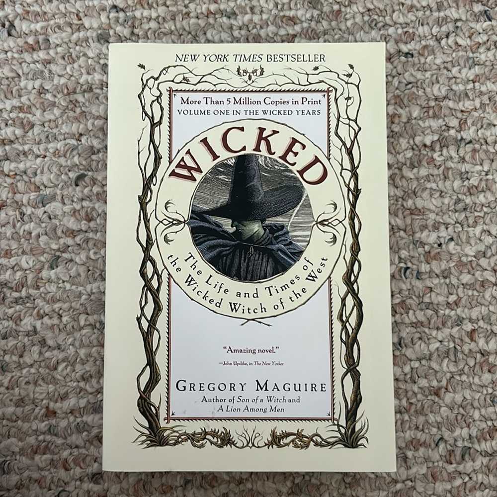 Wicked book by Gregory Maguire